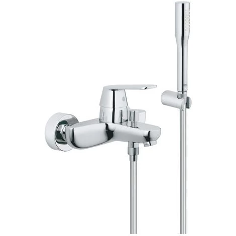 Grohe Eurosmart Cosmopolitan Mitigeur Monocommande 1/2" Bain/douche Avec Douchette à Main 1 Jet, Chrome (32832000) 3 Grohe Eurosmart Cosmopolitan Mitigeur Monocommande 1/2" Bain/douche Avec Douchette à Main 1 Jet, Chrome (32832000)