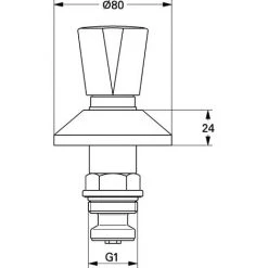 GROHE Marquage Shell Bleu / Rouge 11514000 -GROHE Soldes 45079202 3