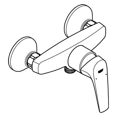 GROHE Mitigeur De Douche DN 15 BAUFLOW 23755000 4 GROHE Mitigeur De Douche DN 15 BAUFLOW 23755000 – Image 2