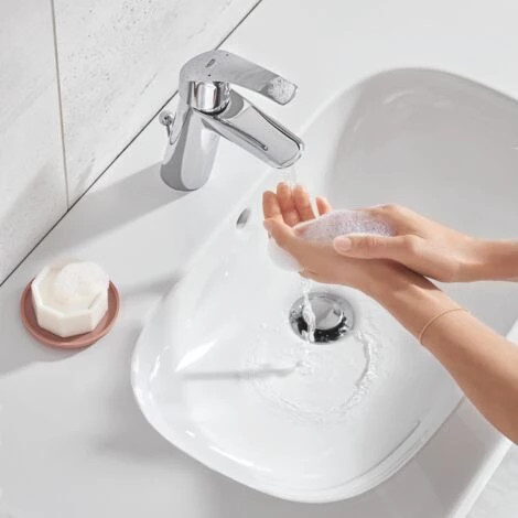 GROHE Mitigeur Lavabo Eurosmart Taille M + Nettoyant Grohe 5 GROHE Mitigeur Lavabo Eurosmart Taille M + Nettoyant Grohe – Image 3