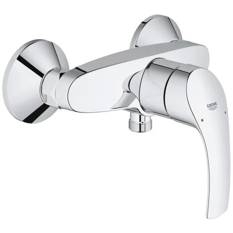 Grohe Set De Douche Mitigeur Eurosmart + Douchette Stick 1 Jet, Support Mural, Flexible, Chrome (33555002-CUBESTICK) 4 Grohe Set De Douche Mitigeur Eurosmart + Douchette Stick 1 Jet, Support Mural, Flexible, Chrome (33555002-CUBESTICK) – Image 2
