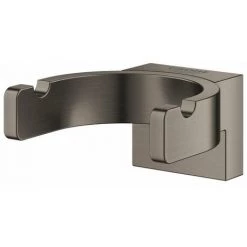 Grohe Selection Crochet Porte-serviette Double Brushed Hard Graphite - Brushed Hard Graphite