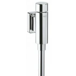 Grohe Rondo Robinet De Chasse Urinoir 1/2 Avec Robinet D'arrêt, Tuyau De Coule Et Connexion Chrome - Chrome -GROHE Soldes 47950345 4