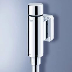Grohe Rondo Robinet De Chasse Urinoir 1/2 Avec Robinet D'arrêt, Tuyau De Coule Et Connexion Chrome - Chrome -GROHE Soldes 47950345 5