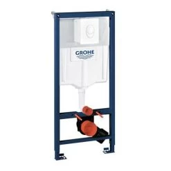 Grohe Rapid SL Ensemble De WC Suspendu 113 Cm Supports Muraux Et Plaque De Chasse