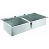 GROHE K800 Évier Inox 120 102,4/56 2.0