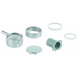 Poignée De Contrôle De Température GROHE 49089 Rond Pour Thermostat-Kit De Garnitures Chromé