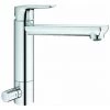 GROHE Mitigeur D'évier BAUEDGE DN 15 1L-Mont. Moyen Haut Sortie Chromé