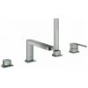 GROHE Mitigeur Lavabo Murale 4 Trous PLUS Graphite Dur Brossé -GROHE Soldes 48946733 1