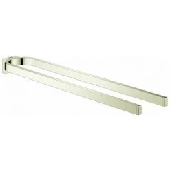Porte-serviettes GROHE SELECTION 400 N Rigide 2 Bras Nickel Poliert
