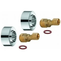 Raccord En S Grohe 1/2 Poucex3/4 Pouce. 7.5mm Réglable Chromé