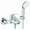 GROHE Robinet De Baignoire Monocommande EUROSMART Avec Ensemble De Douche Chromé -GROHE Soldes 48946964 1