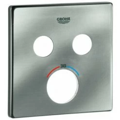 Rosace Grohe 49039 Pour SmartControl UP-THM Avec 2 ASV Acier