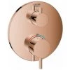 GROHE Mitigeur Thermostatique De Douche Atrio 24134 FMS Pour 35600 Or Rose Vif