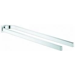 Porte-serviettes GROHE SELECTION 400mm. Pas Rigide 2 Bras Chromé
