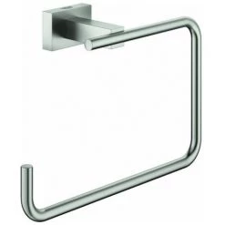 GROHE Anneau Porte-serviettes ESSENTIALS CUBE Acier