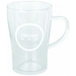 Verres à Thé Grohe ROUGE 4 Pièces. Contenance 250 Ml