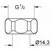 GROHE Écrou De Raccordement -GROHE Soldes 48984501 1