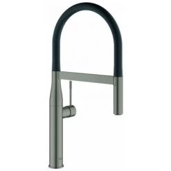 Mitigeur Lavabo EH ESSENCE Douchette Professionnelle Extensible Graphite Dur GROHE