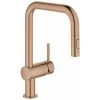 GROHE Mitigeur D'évier Minta 32322 U-sortie Douche De Rinçage Or Rose Vif Geb. 1 GROHE Mitigeur D'évier Minta 32322 U-sortie Douche De Rinçage Or Rose Vif Geb. -GROHE Soldes 48985541 1