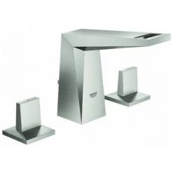 GROHE Mitigeur Lavabo 3 Trous Allure Brilliant 20342 Flacher Acier