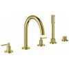 GROHE Mitigeur Lavabo 5 Trous Atrio 19922 FMS Poignée à Levier Or Brillant -GROHE Soldes 48985651 1