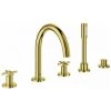 GROHE Mitigeur Lavabo 5 Trous Atrio 19923 FMS Poignée En Croix Or Brillant 1 GROHE Mitigeur Lavabo 5 Trous Atrio 19923 FMS Poignée En Croix Or Brillant -GROHE Soldes 48985652 1