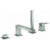 GROHE Set Mitigeur De Baignoire EUROCUBE Acier -GROHE Soldes 48985690 1