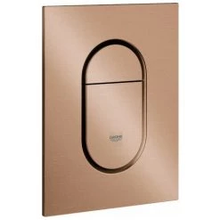 Plaque Actionnement Des Toilettes GROHE Arena Cosmopolitan S 37624 2-M./Start&Stopp Or Rose Vif Geb.