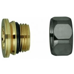 Raccord à Vis Grohe 45044 1/2 Pouce Graphite Dur Brossé