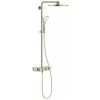 Système De Douche Grohe EUPH SmCon 310 M Thermostat Pour Montage Mural-mon Ni Pol