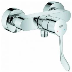 Mitigeur De Douche Monocommande Grohe EUROSMART Long Levier Chromé
