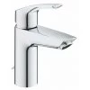 Grohe Eurosmart Mitigeur De Lavabo S-size Trou Montage Métal Levier Silkmove Starlight Ecojoy Encastré Chaîne Fastfixation Chrome - Chroom -GROHE Soldes 49470506 1