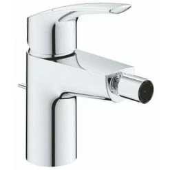 Grohe Eurosmart Mitigeur Bidet Taille S Monotrou Avec Limiteur De Température Chrome - Chroom