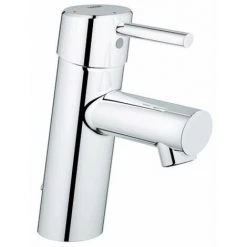 Grohe Concetto Robinet Pour Lavabo 1 Trou Avec Chaînette Et Cartouche ES 28mm Chrome 2338110E - Chrome -GROHE Soldes 49991158 3