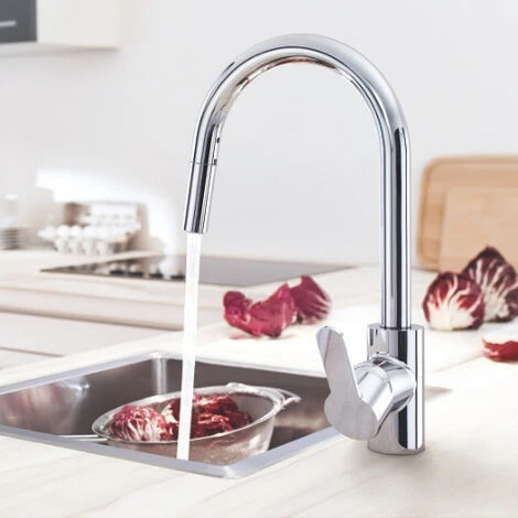 Grohe Eurostyle Cosmopolitan Mitigeur évier, Chrome (G-31482003) 5 Grohe Eurostyle Cosmopolitan Mitigeur évier, Chrome (G-31482003) – Image 3