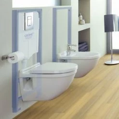Grohe Rapid SL Bâti-support Avec Montage Mural Et Set D'isolation De Bruit - Blanc -GROHE Soldes 50605216 4