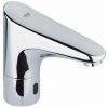 Grohe Europlus E Robinet Lavabo Infrarouge Sans Mitigeur Avec Transformateur 230V Chrome - Chrome -GROHE Soldes 50606615 1