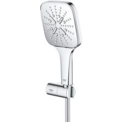Grohe Rainshower Smartactive 130 Cube Douchette à Main Avec Support Mural + Flexible 1,5m, Chrome (26588000) -GROHE Soldes 51273739 3