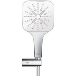Grohe Rainshower Smartactive 130 Cube Douchette à Main Avec Support Mural + Flexible 1,5m, Chrome (26588LS0) -GROHE Soldes 51273740 2
