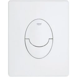 Grohe Start Plaque De Commande Double Touche, Blanc Alpin (38964SH0)