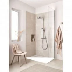 GROHE Colonne De Douche Avec Mitigeur Thermostatique Vitalio Start System 250 Avec Nettoyant GrohClean 8 GROHE Colonne De Douche Avec Mitigeur Thermostatique Vitalio Start System 250 Avec Nettoyant GrohClean -GROHE Soldes 54973461 3