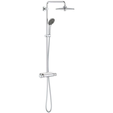 GROHE Colonne De Douche Avec Mitigeur Thermostatique Vitalio Joy System 260 Avec Nettoyant GrohClean 4 GROHE Colonne De Douche Avec Mitigeur Thermostatique Vitalio Joy System 260 Avec Nettoyant GrohClean – Image 2