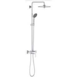 GROHE Colonne De Douche Vitalo 260 Joy Avec Nettoyant GrohClean 7 GROHE Colonne De Douche Vitalo 260 Joy Avec Nettoyant GrohClean -GROHE Soldes 55021483 2