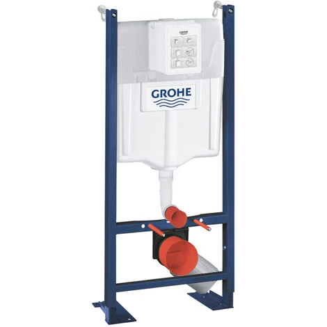 Grohe Pack WC Rapid SL Autoportant + WC Sans Bride Havana Avec Fixations Invisibles + Abattant Softclose + Plaque Chrome Mat 4 Grohe Pack WC Rapid SL Autoportant + WC Sans Bride Havana Avec Fixations Invisibles + Abattant Softclose + Plaque Chrome Mat – Image 2