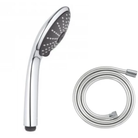 GROHE Douchette 3 Jets Vitalio Joy 110 Massage Chromé Avec Flexible 150 3 GROHE Douchette 3 Jets Vitalio Joy 110 Massage Chromé Avec Flexible 150