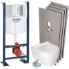 Grohe Pack WC Bâti Autoportant Rapid SL + WC Sans Bride Alfa Avec Fixations Invisibles + Abattant Softclose + Set Habillage 2 Grohe Pack WC Bâti Autoportant Rapid SL + WC Sans Bride Alfa Avec Fixations Invisibles + Abattant Softclose + Set Habillage -GROHE Soldes 55764878 1