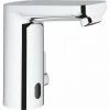 Mitigeur Infrarouge Pour Lavabo Sur Plage GROHE - Get E - 6 V - Chromé -GROHE Soldes 56264829 1