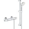 GROHE Thermostatique Douche 1/2 Grohtherm 1000 Chromé 2 GROHE Thermostatique Douche 1/2 Grohtherm 1000 Chromé -GROHE Soldes 56415198 1