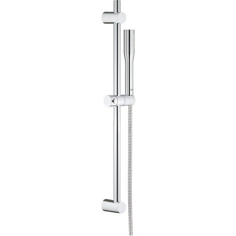 GROHE Douchette 1 Jet Vitalio Start 100 Chromé Avec Barre De Douche Et Flexible 175 4 GROHE Douchette 1 Jet Vitalio Start 100 Chromé Avec Barre De Douche Et Flexible 175 – Image 2